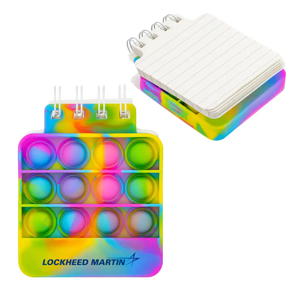 Square Push Pop Spiral Notebook