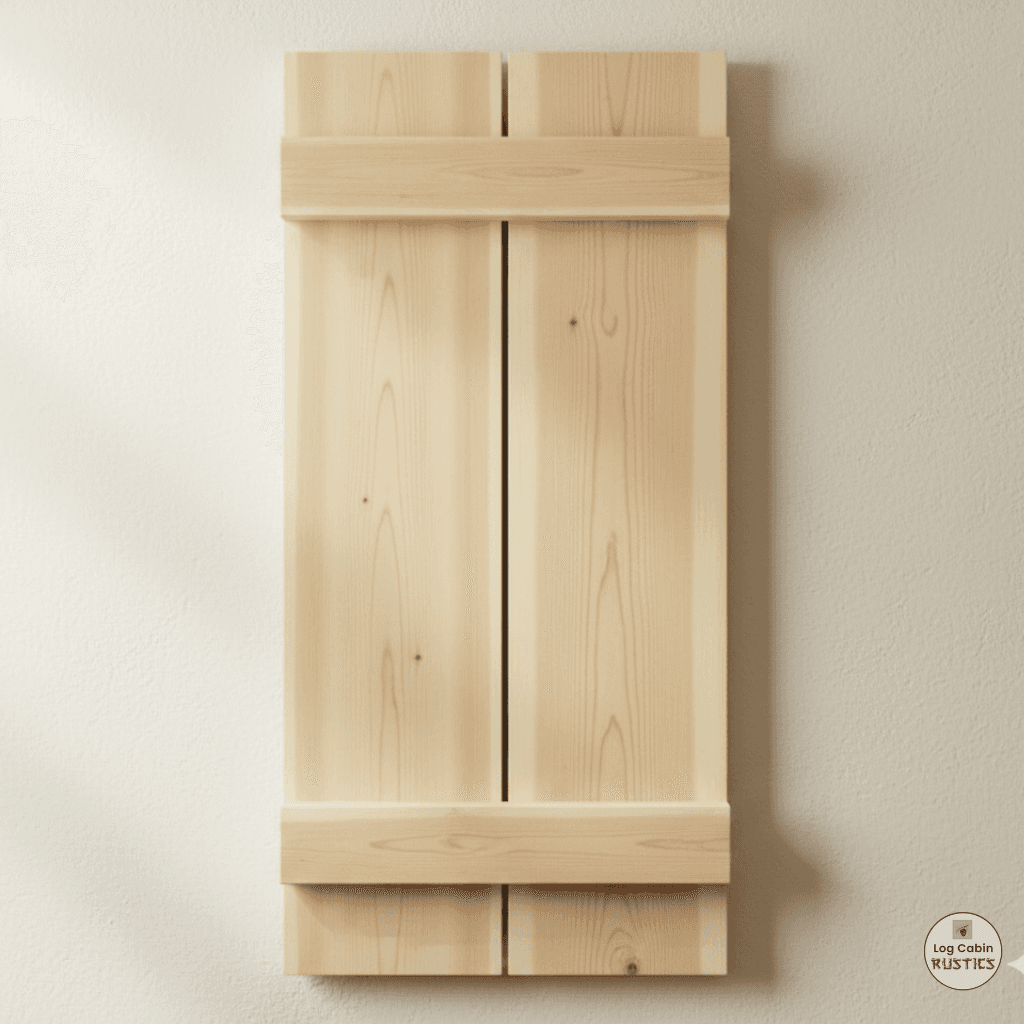 Rustic Cedar Window Shutters