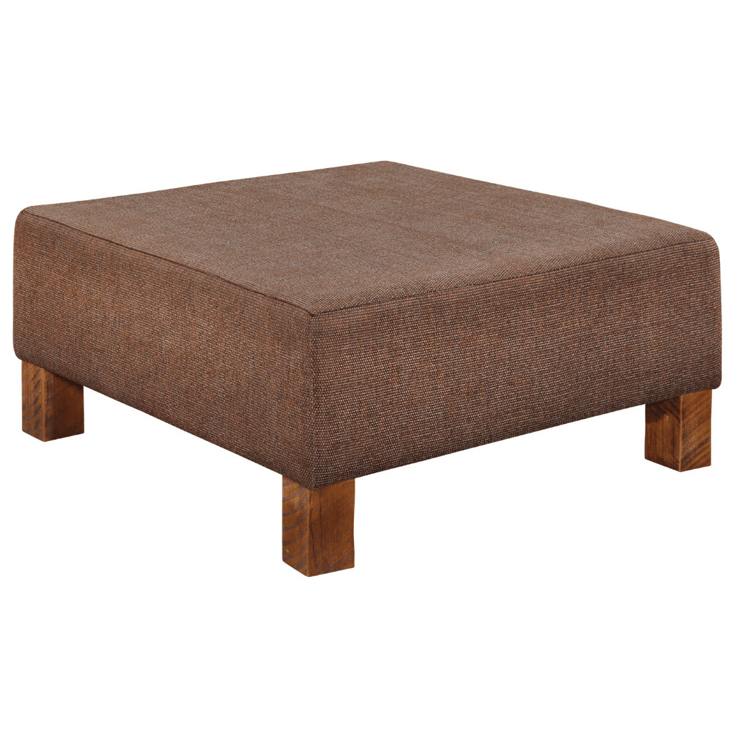 Fireside Lodge Rustic Upholstered Coffee Table