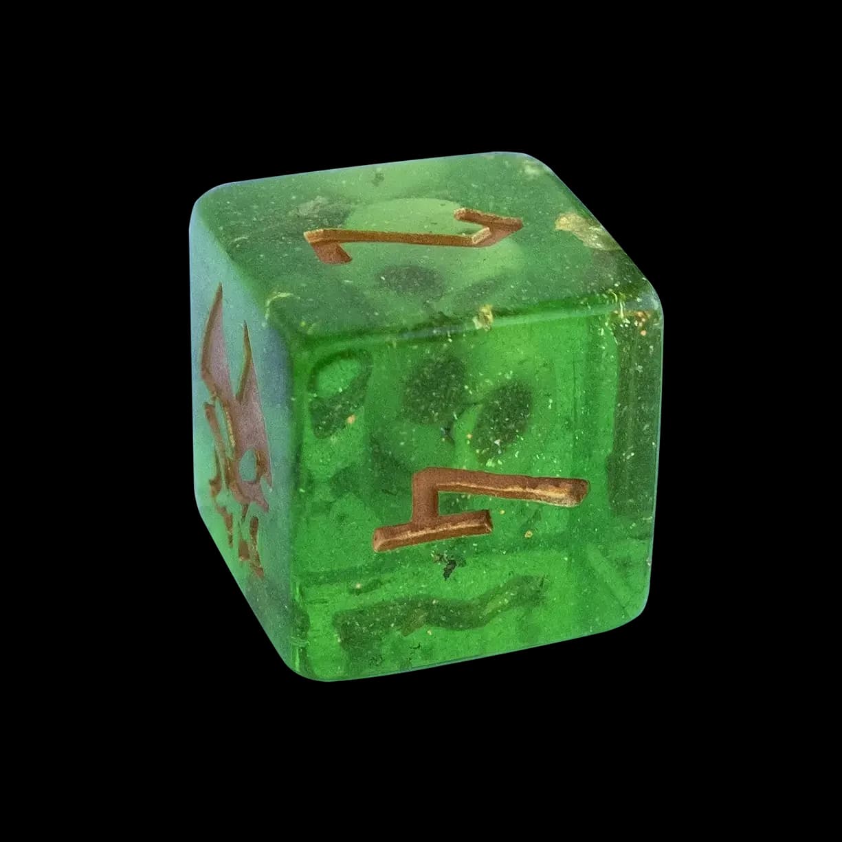 Gelatinous Ooze Resin Dice - thumbnail 3