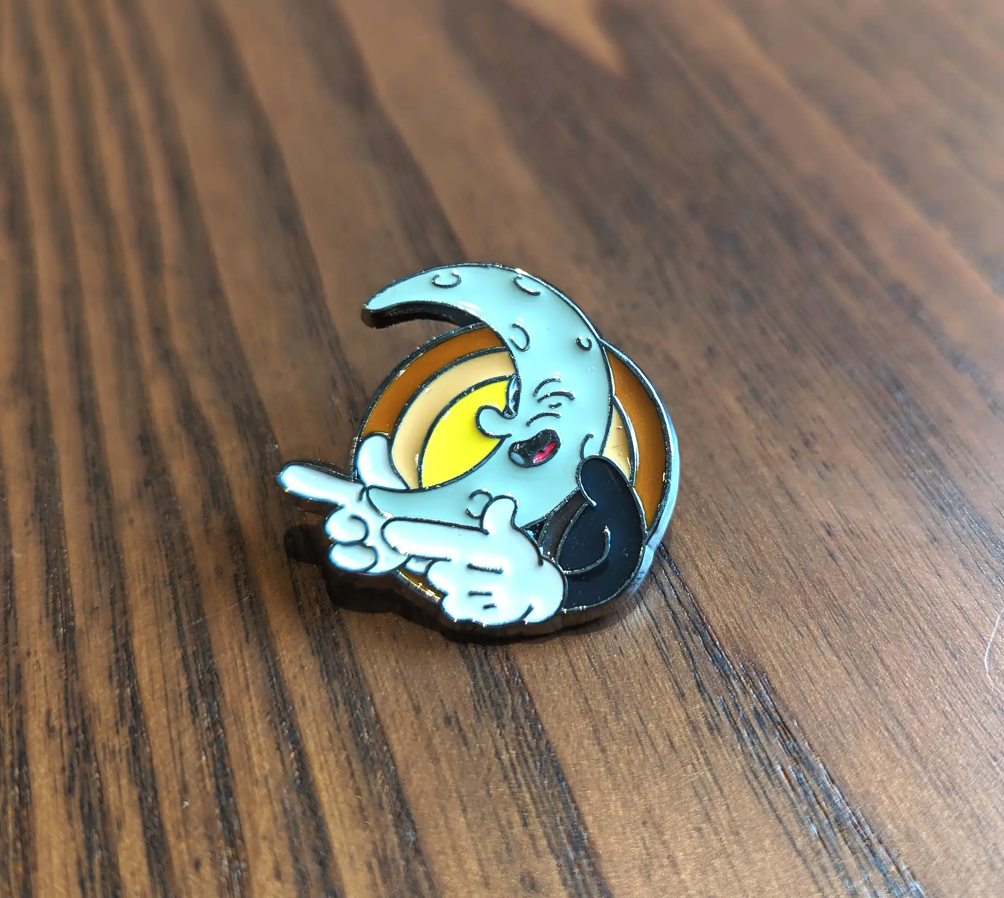 [Moonlight Maps] Moon Boy Enamel Pin - thumbnail 6
