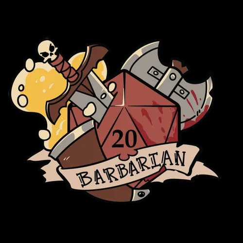 Barbarian – Fantasy Class Pins