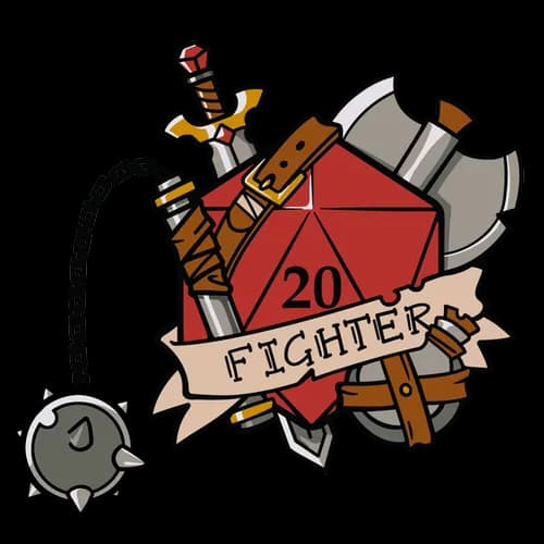 Fighter – Fantasy Class Pins