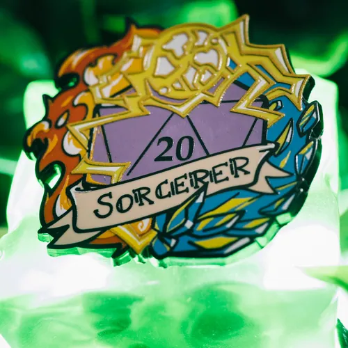 Sorcerer – Fantasy Class Pins - thumbnail 2