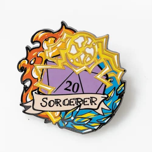 Sorcerer – Fantasy Class Pins - thumbnail 3