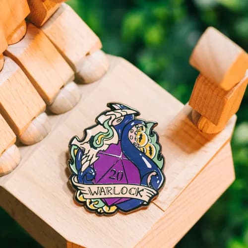 Warlock – Fantasy Class Pins - thumbnail 3