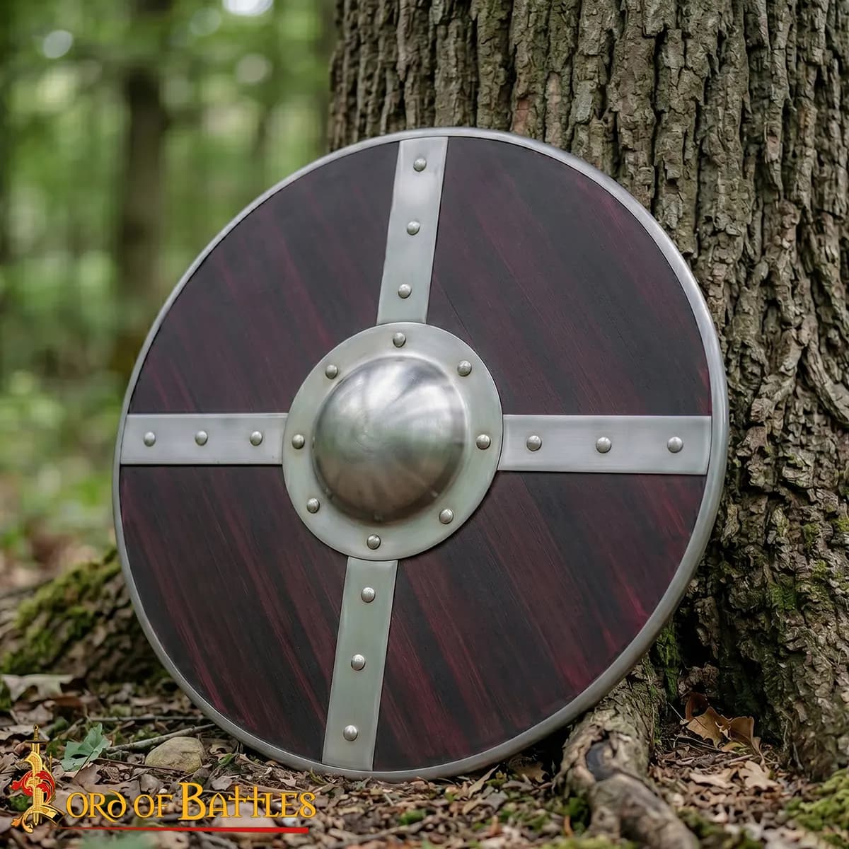 Round Wooden Viking Shield