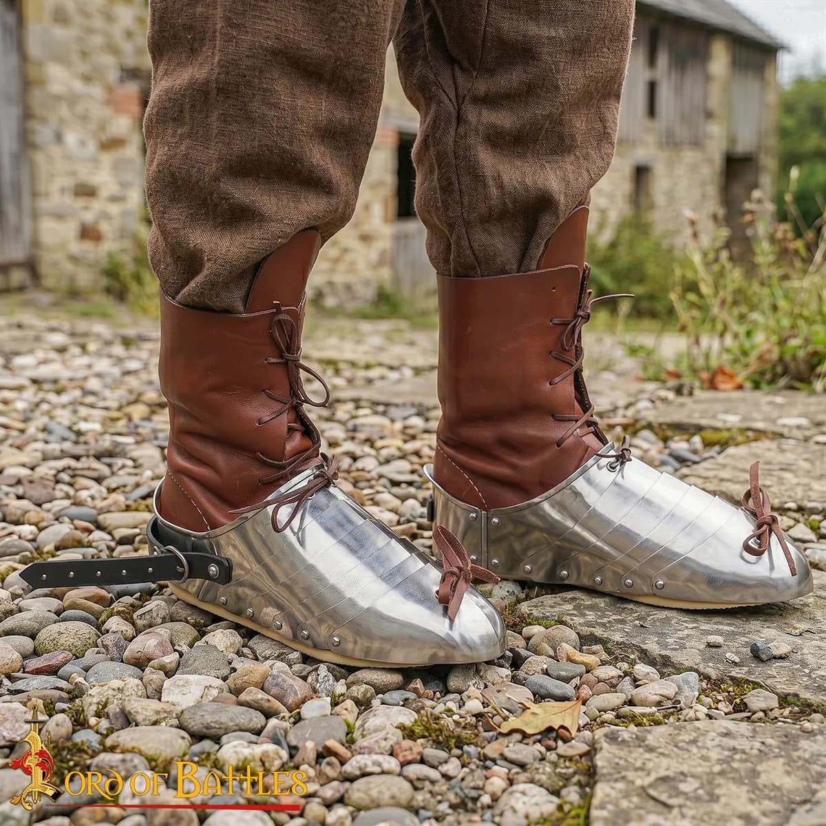 Medieval Sabatons Heat Treated Stainless Steel - thumbnail 2
