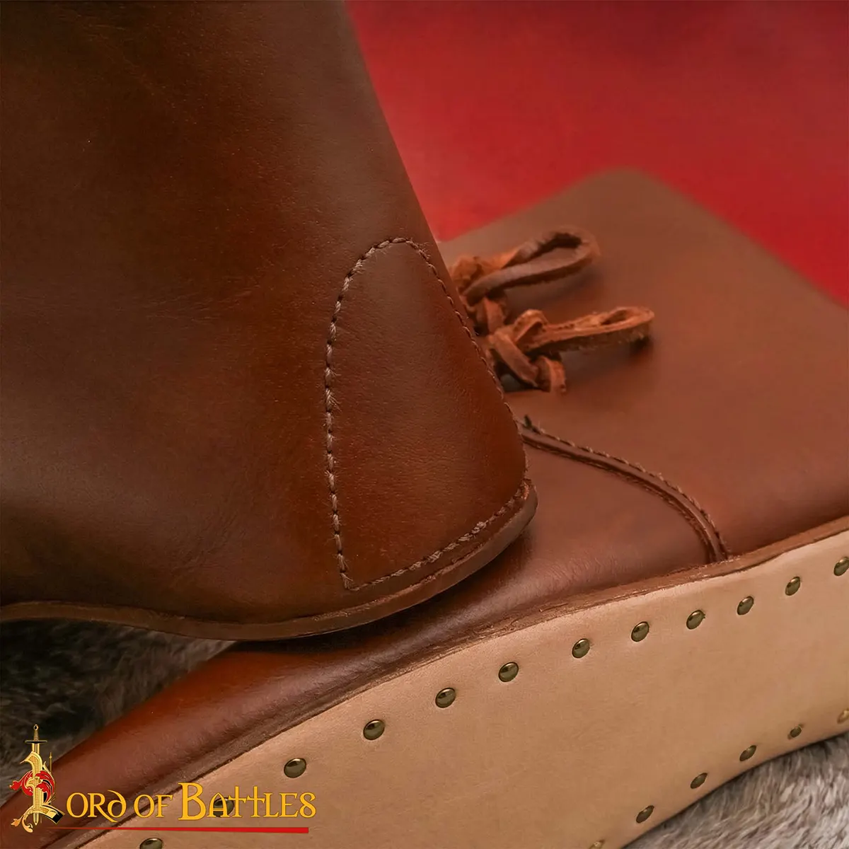 15th Century Medieval Leather Shoes - thumbnail 7