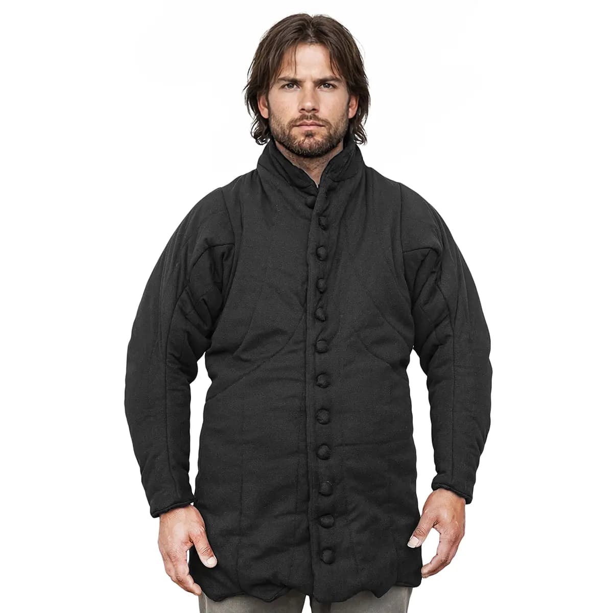 Two Layers Quilted Medieval Gambeson