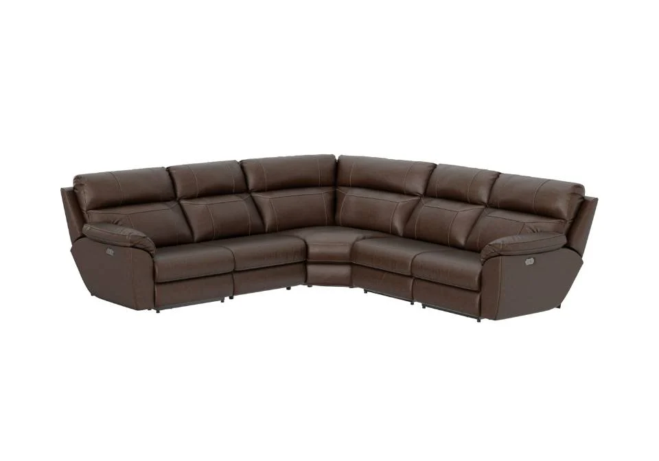 Sanford Espresso 5-Piece Sectional