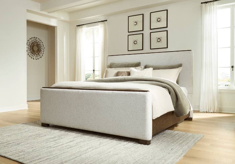 Radkin King Upholstered Panel Bed - thumbnail 2