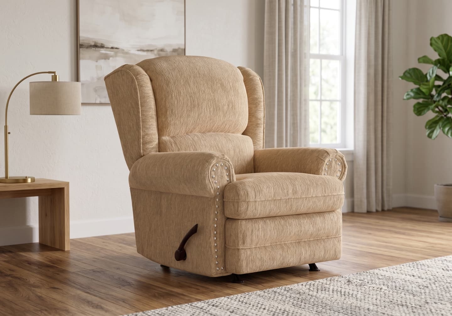 Monarch Sand Rocker Recliner - thumbnail 2