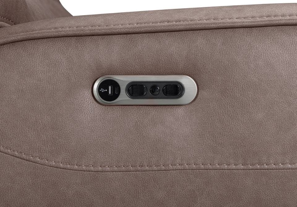 Dawson Brown Power Recliner - thumbnail 3