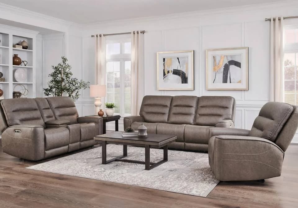 Dawson Brown Power Recliner - thumbnail 4
