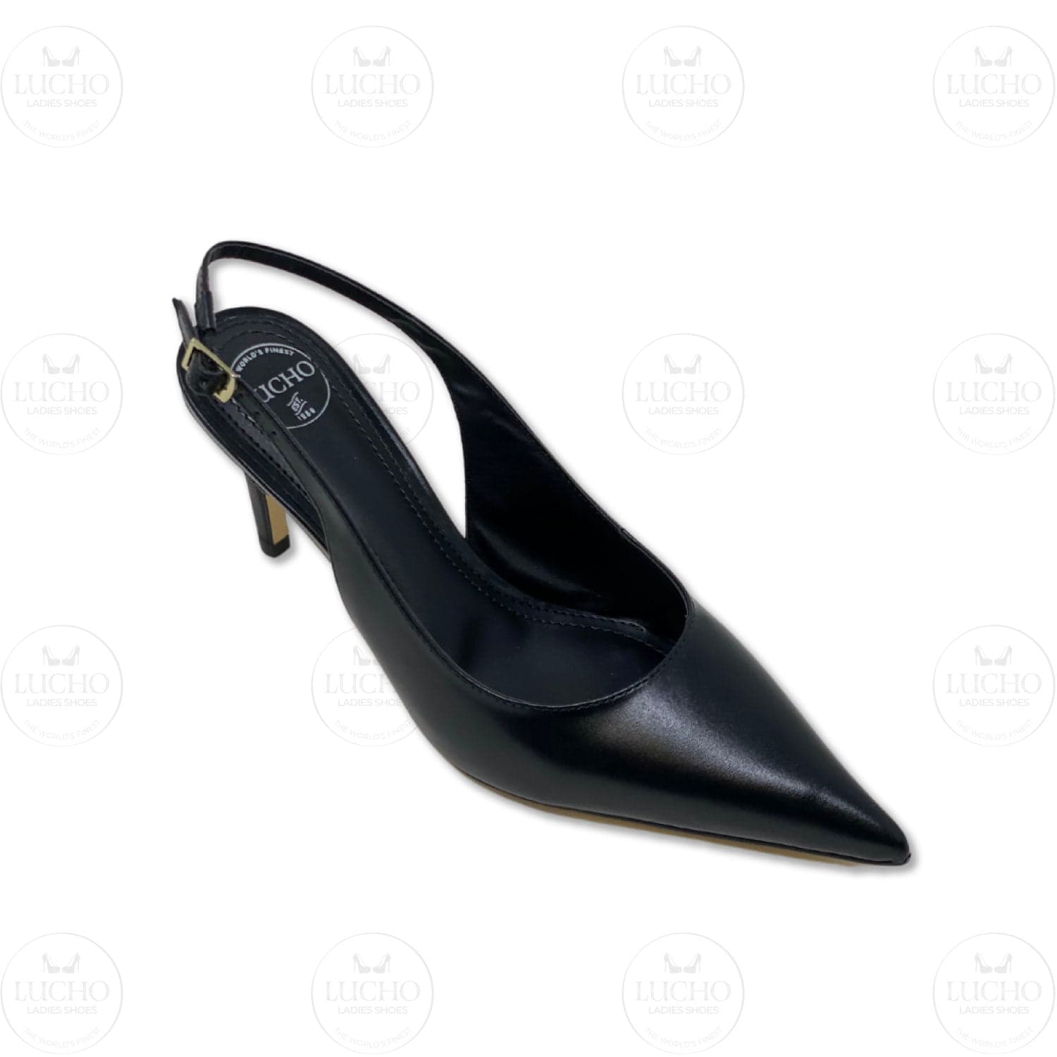 Black Scarpin Slingback - thumbnail 4