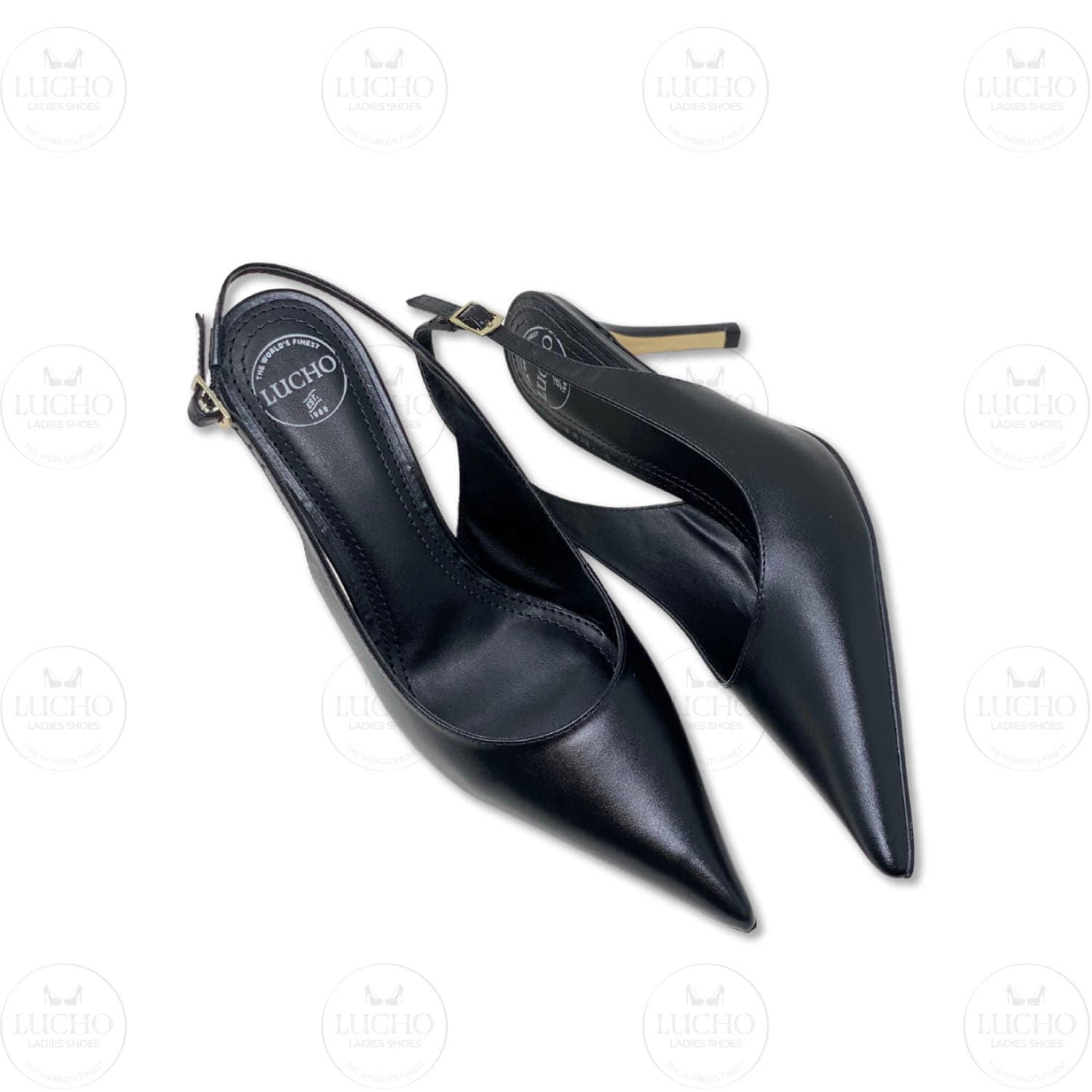 Black Scarpin Slingback - thumbnail 2