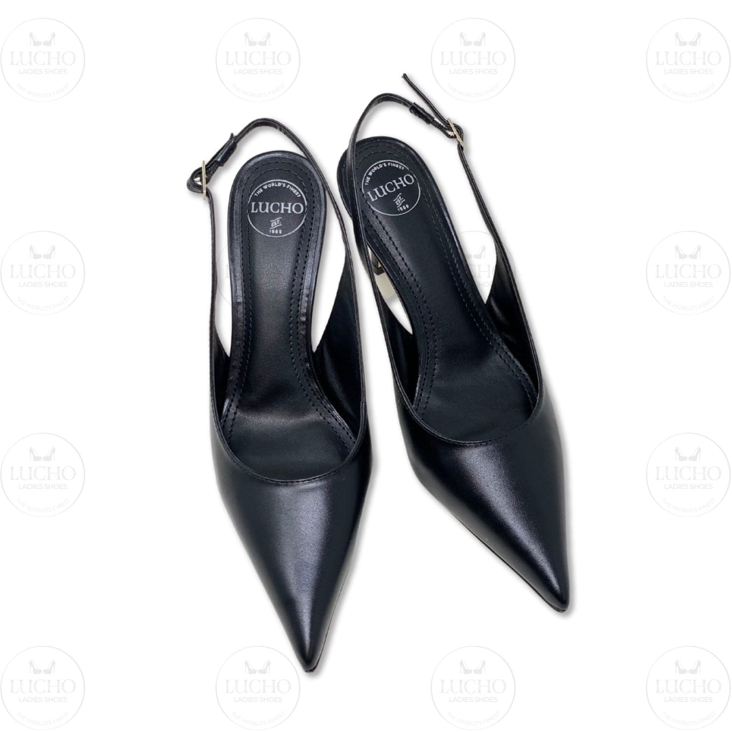 Black Scarpin Slingback - thumbnail 3