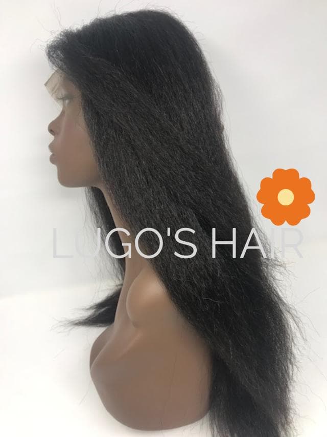Perm Kinky Straight 360 Frontal - thumbnail 3