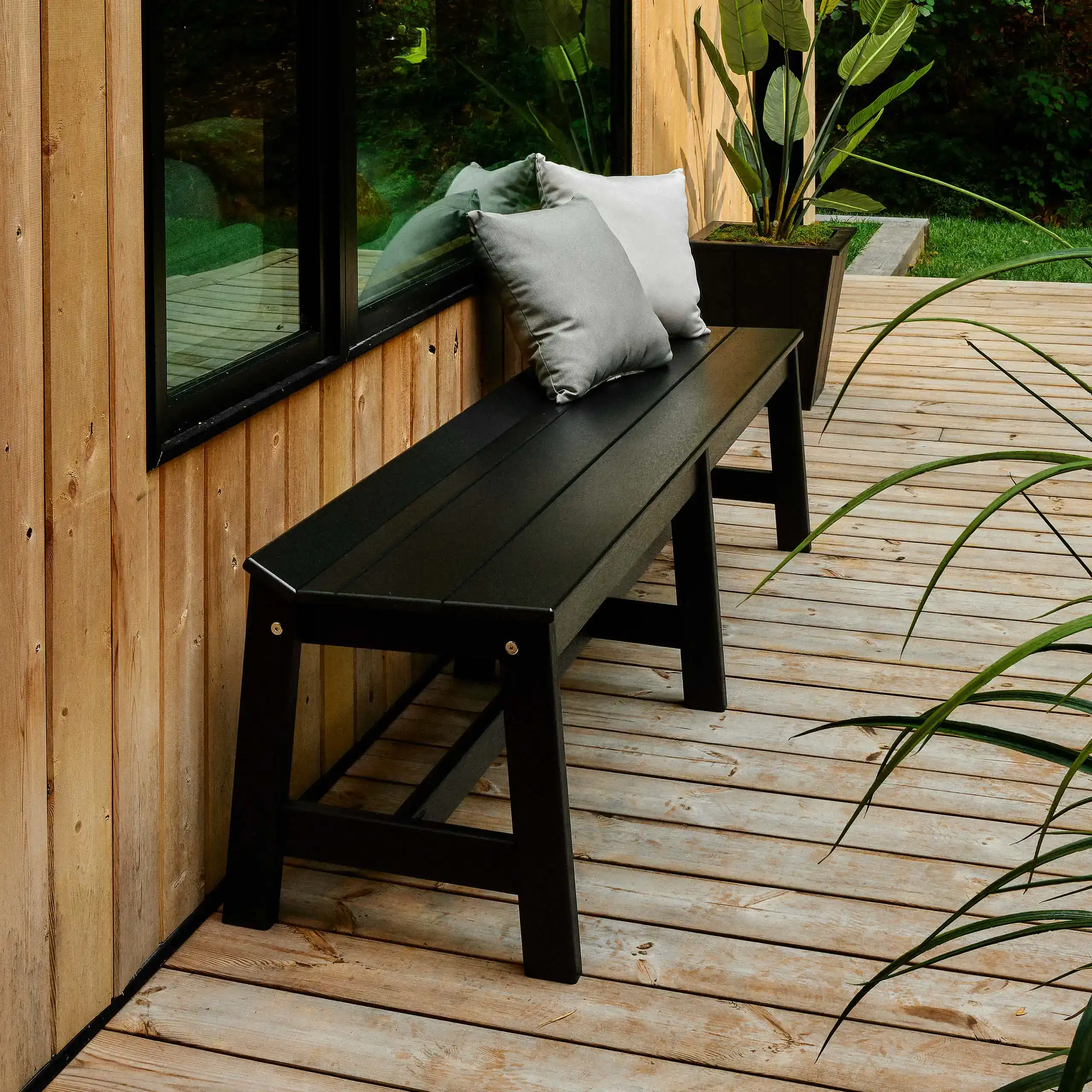Café Dining Bench (72″) - thumbnail 3
