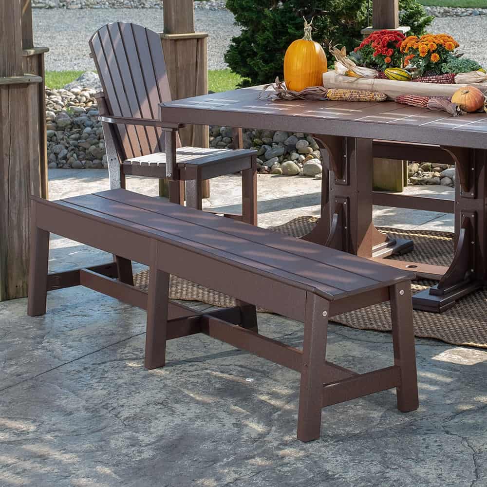 Café Dining Bench (72″) - thumbnail 2