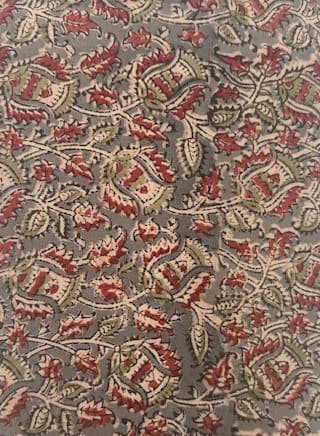 Block Print- Grey