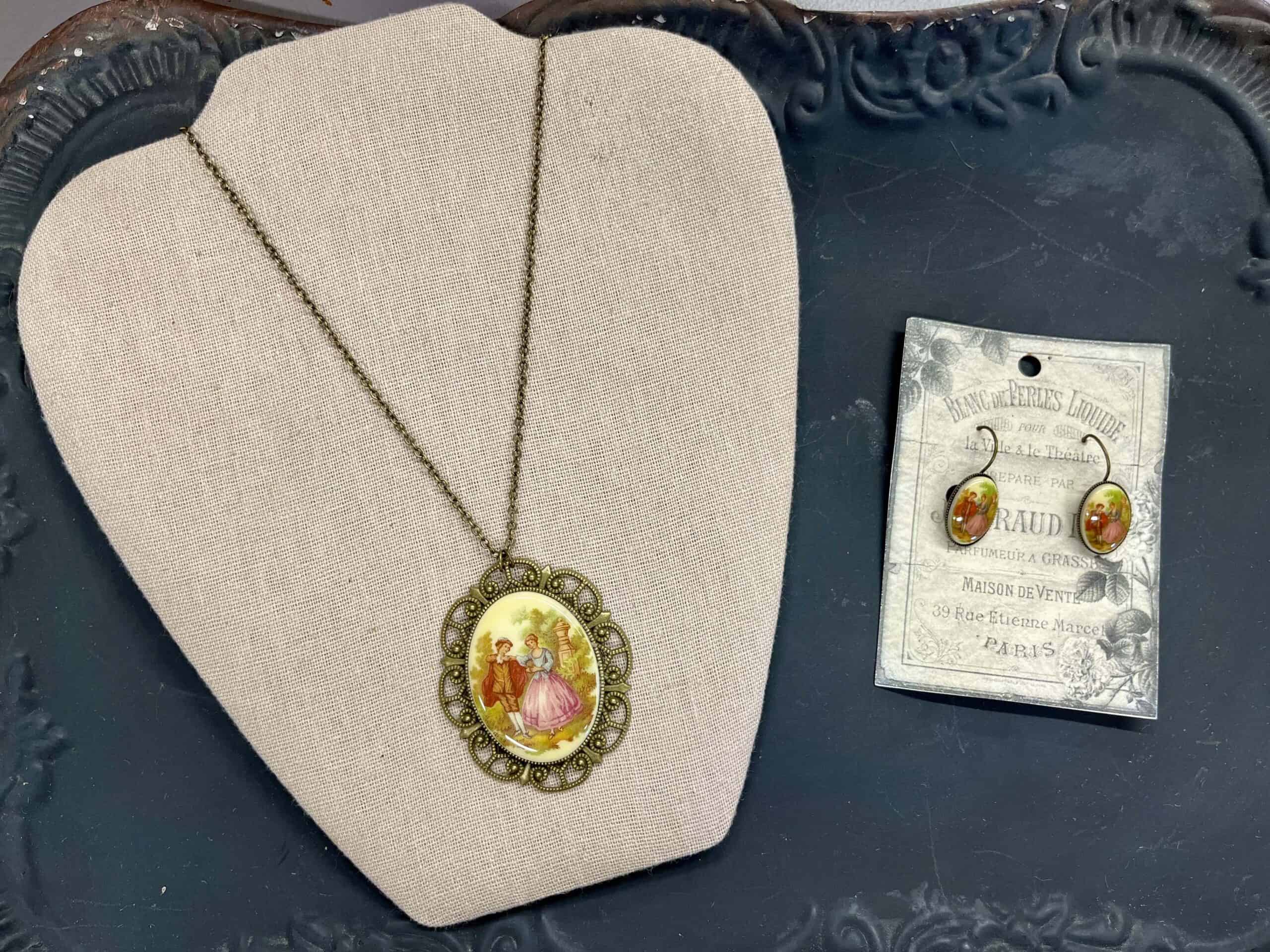 Baroque cameo set - thumbnail 3