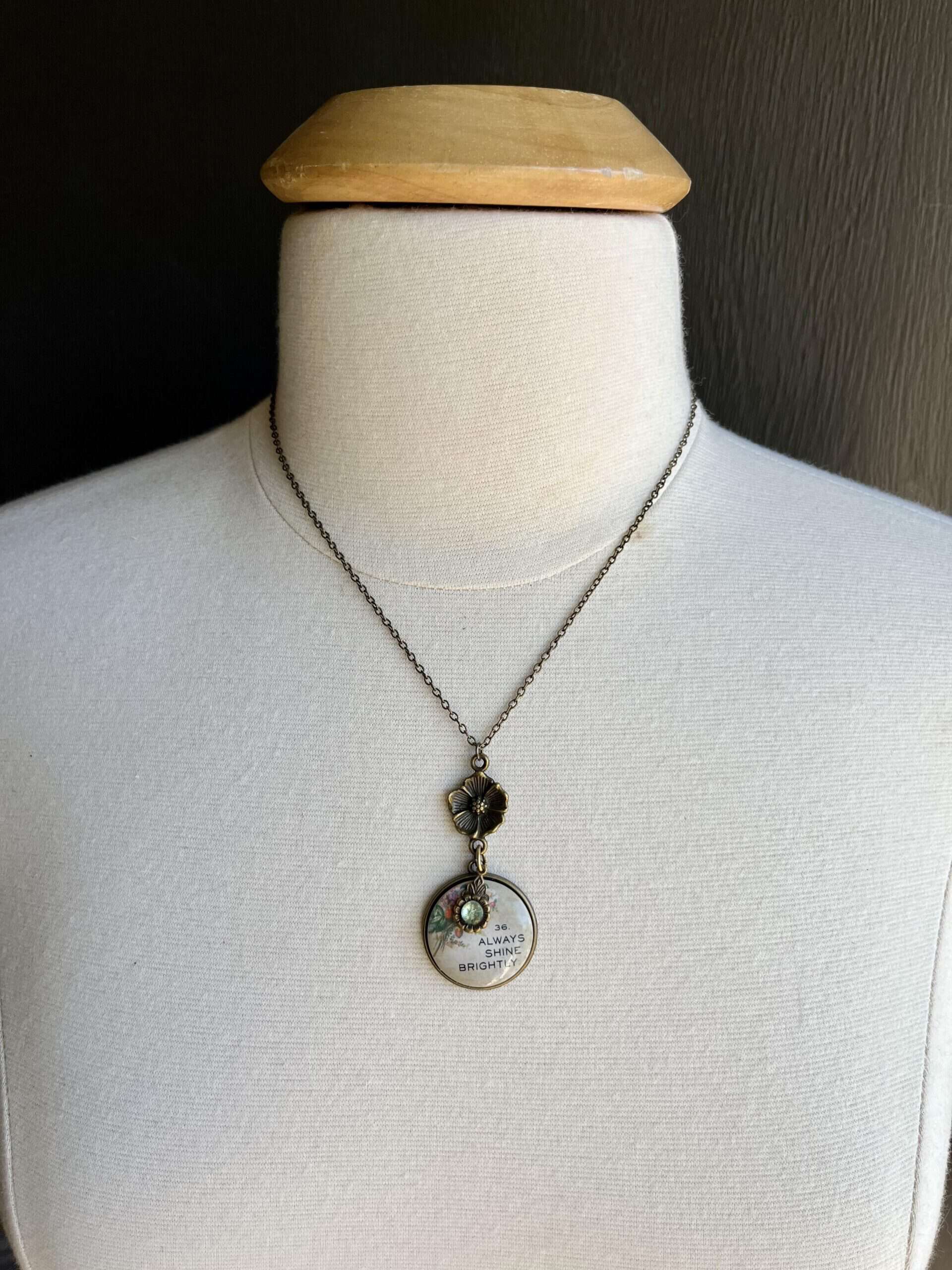 “Always Shine Brightly” necklace - thumbnail 4