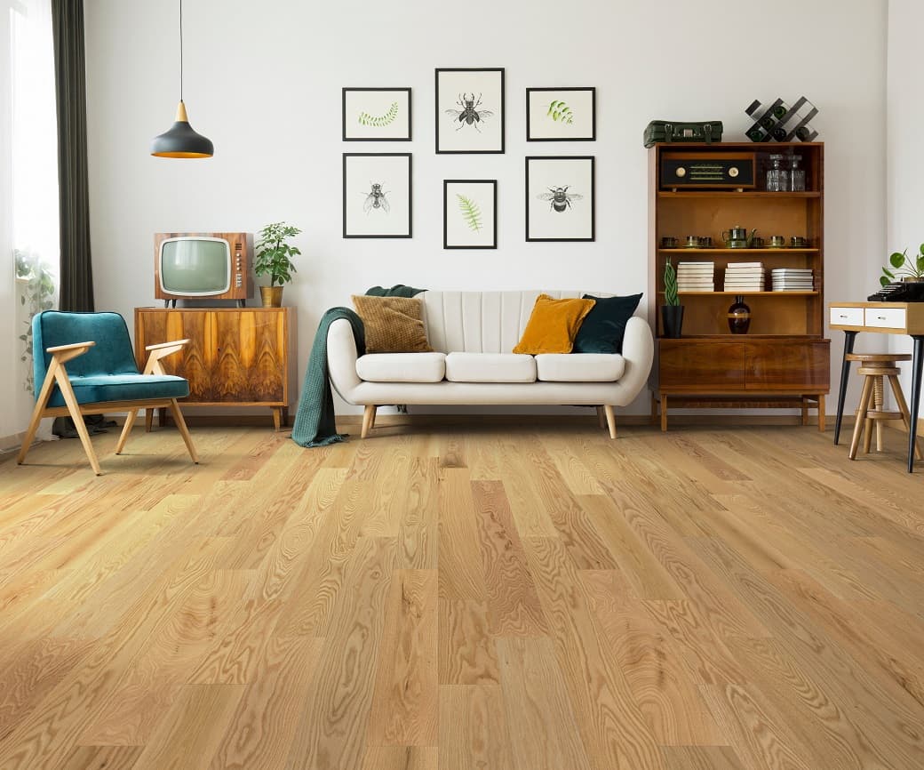 Engineered Red Oak Premium Clear