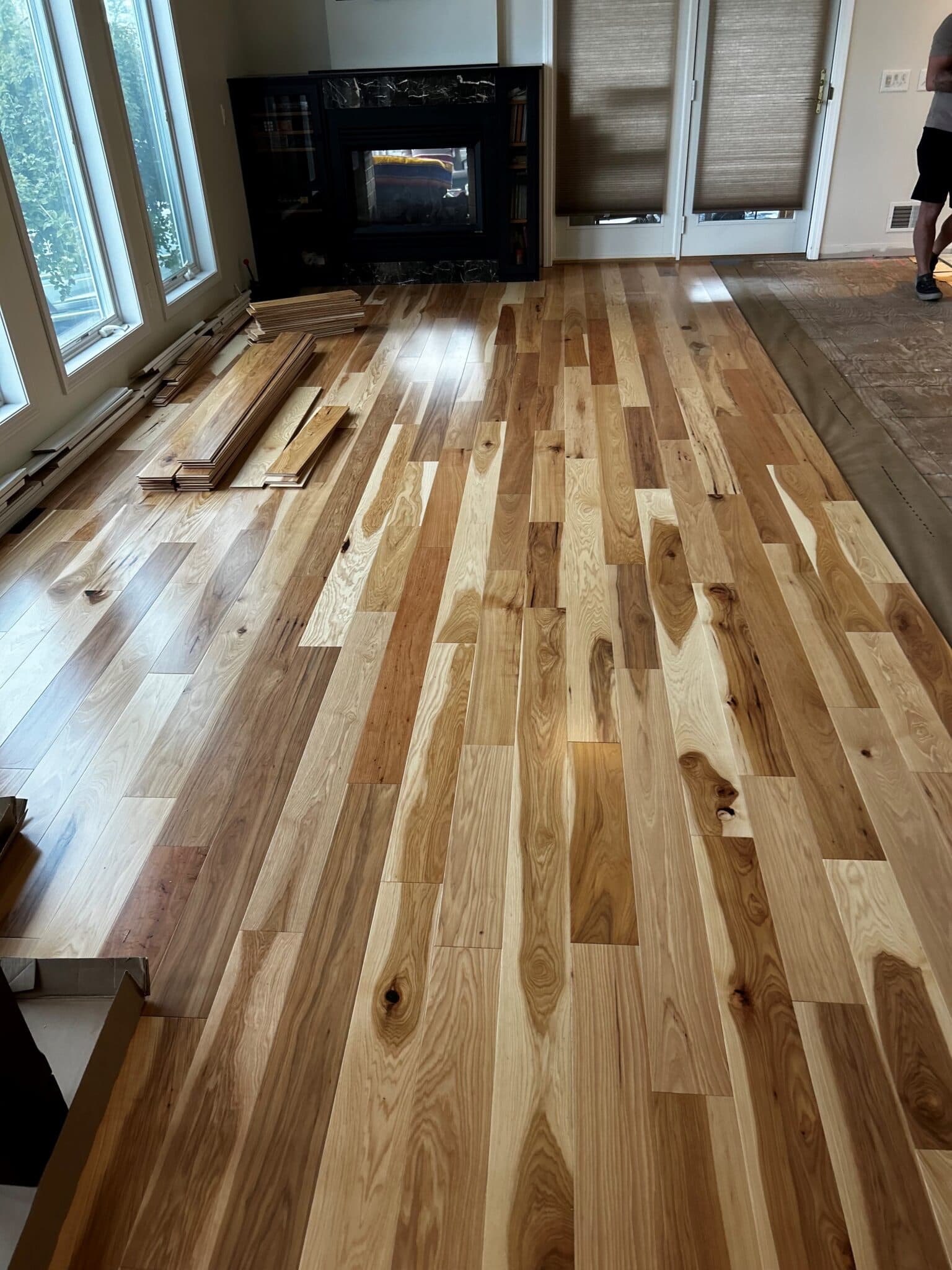 Engineered 5” Hickory Natural Clear - thumbnail 3