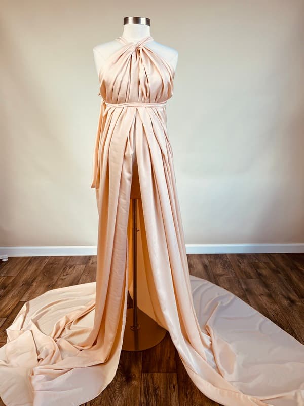 Malin Satin Wraps + Belt - thumbnail 8