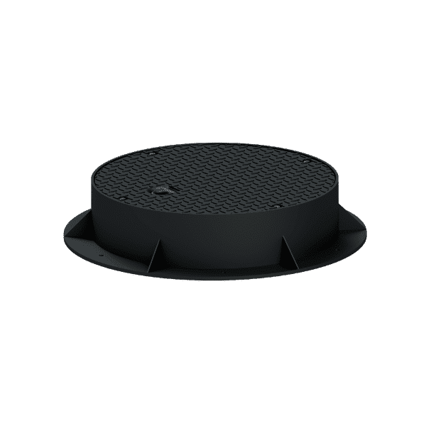 Round Manhole Covers and Frames <br>Base Flange Frame