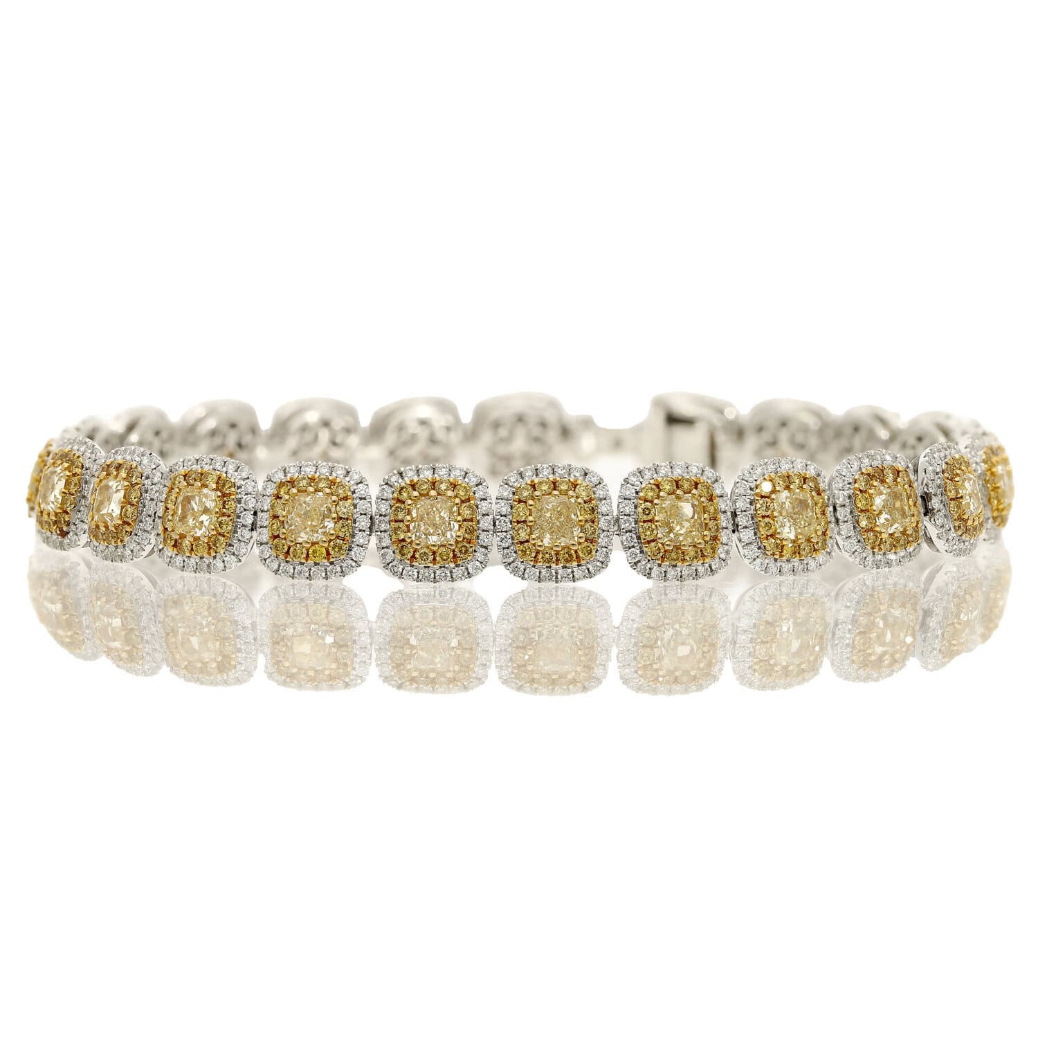Yellow Diamond Custom Bracelet<br>Style #: MHD-010625-1