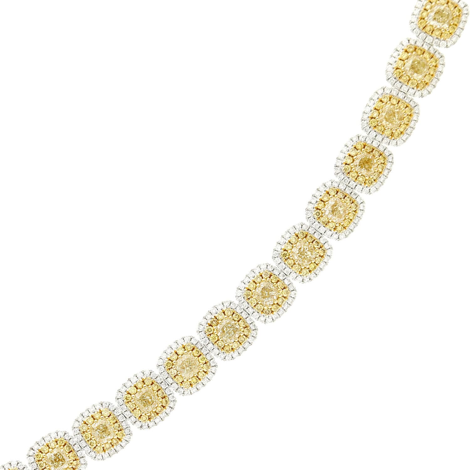 Yellow Diamond Custom Bracelet<br>Style #: MHD-010625-1 - thumbnail 2
