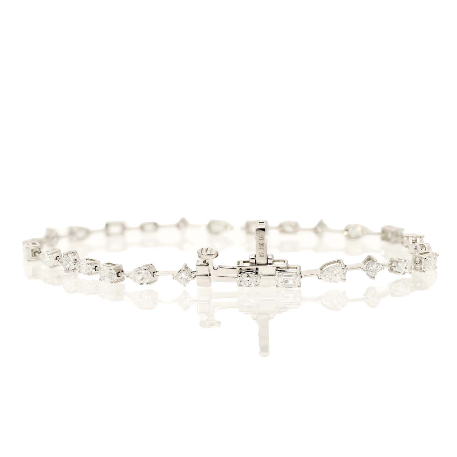 Lab Diamond Bracelet<br>Style #: DV-JS24735 - thumbnail 2