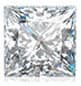 3.06 Ct. Princess G Colour VS1 Clarity