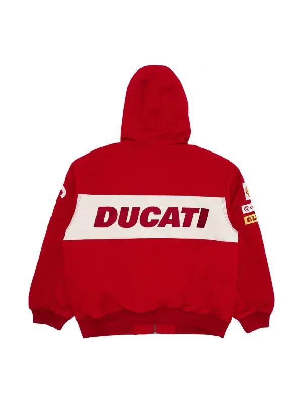 Supreme Ducati Red Hoodie - thumbnail 2