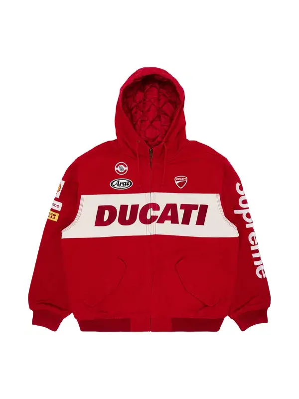Supreme Ducati Red Hoodie