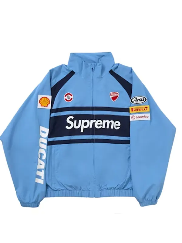 Supreme Ducati Track Blue Jacket