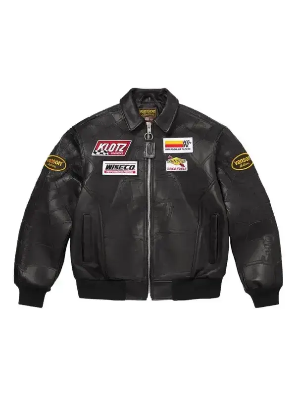 Supreme Vanson Marvel Black Jacket
