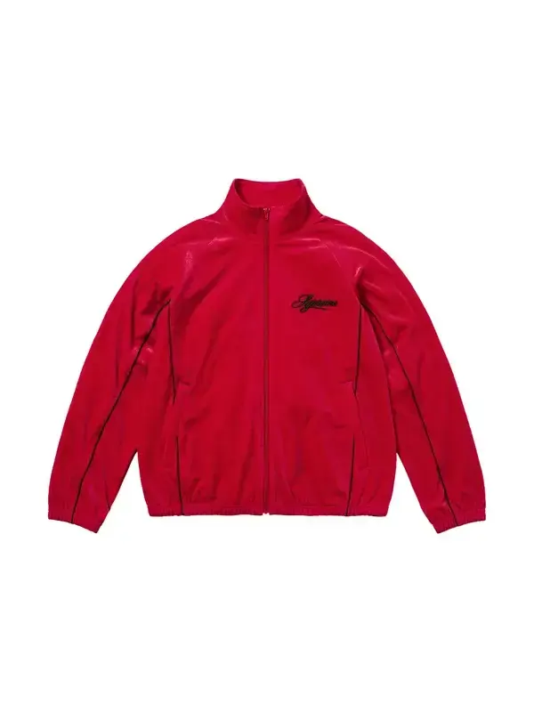 Supreme Velour Mesh Red Jacket