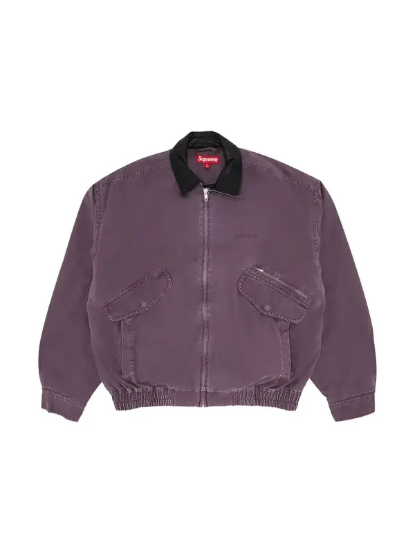 Supreme Collar Purple Utility Jacket