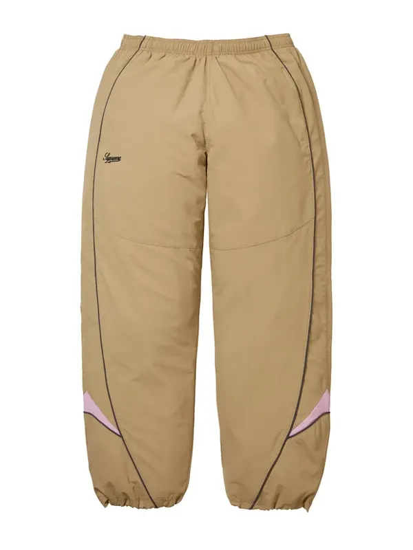 Supreme Contrast Piping Brown Trouser