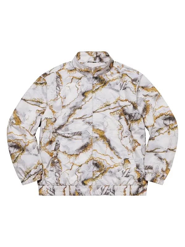 Supreme Track Marble Jacket