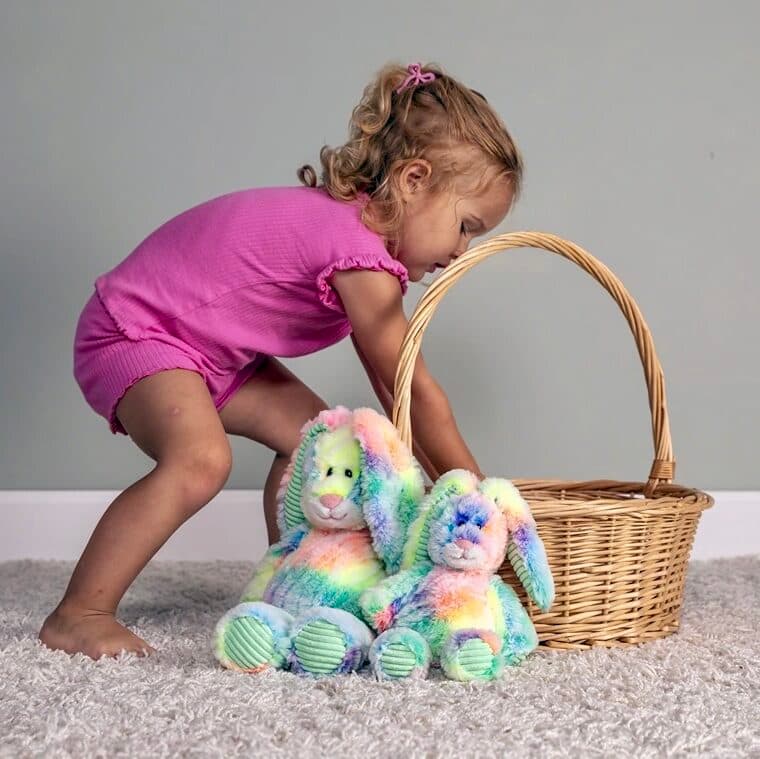 Marshmallow Junior Confetti Bunny – 9″ - thumbnail 9