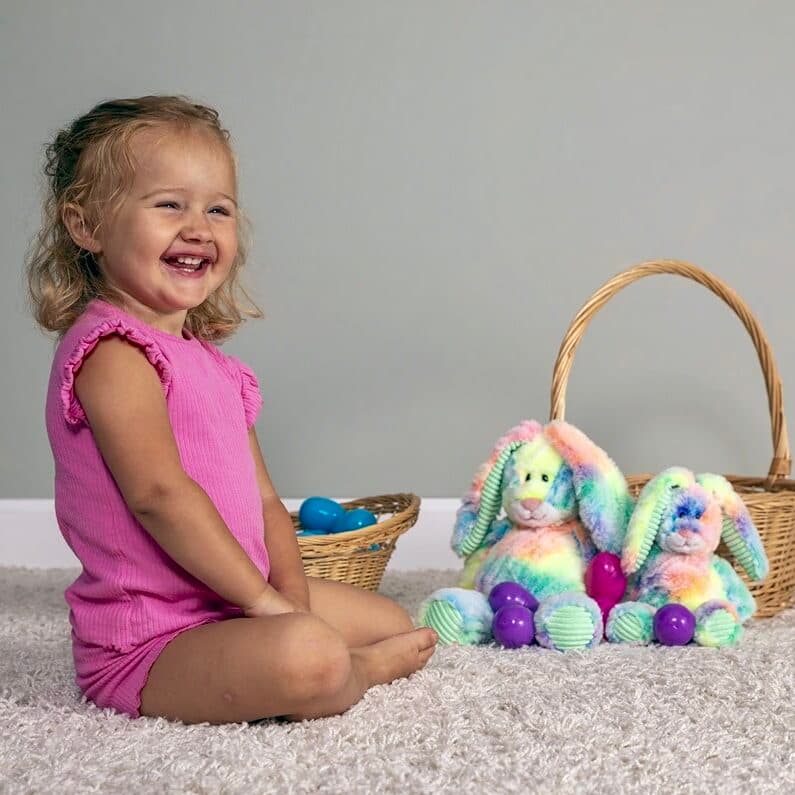 Marshmallow Junior Confetti Bunny – 9″ - thumbnail 6