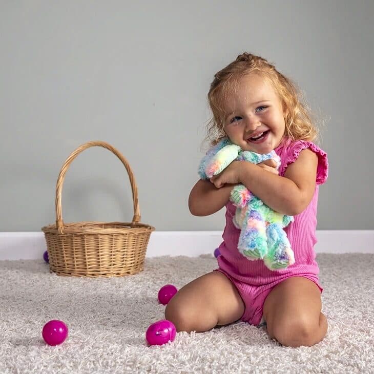 Marshmallow Junior Confetti Bunny – 9″ - thumbnail 2