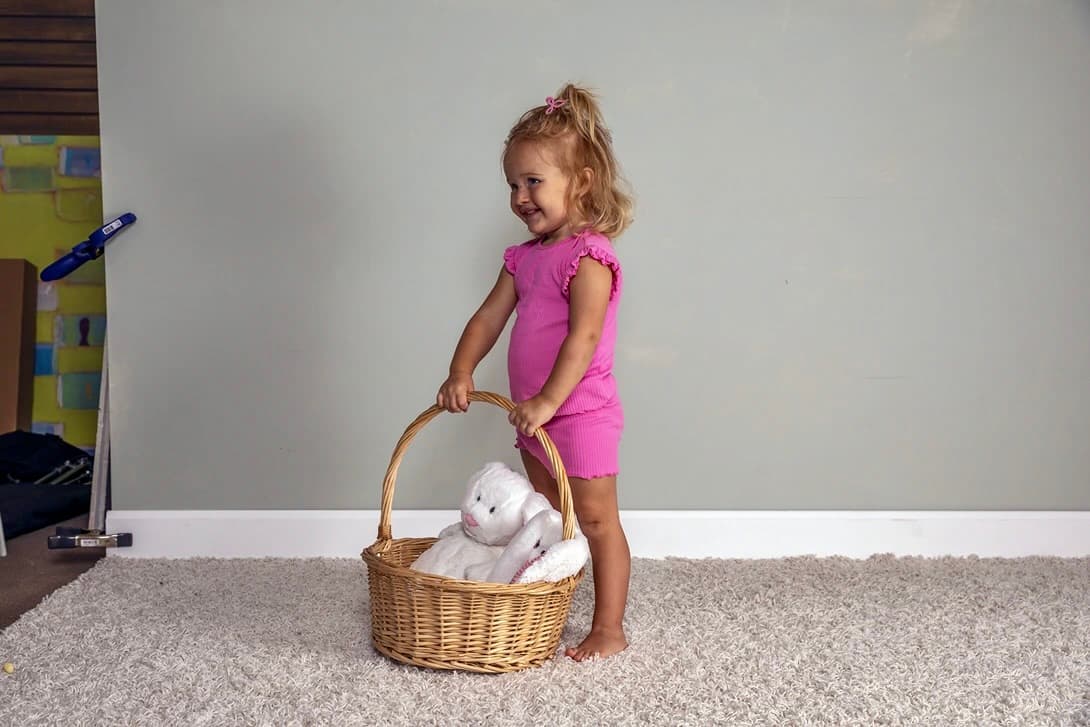 Marshmallow Cottonball Bunny – 13″ - thumbnail 7
