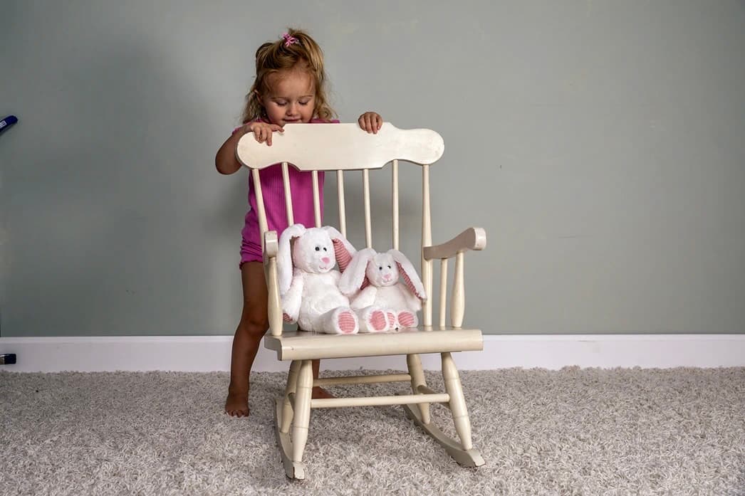 Marshmallow Junior Cottonball Bunny – 9″ - thumbnail 6
