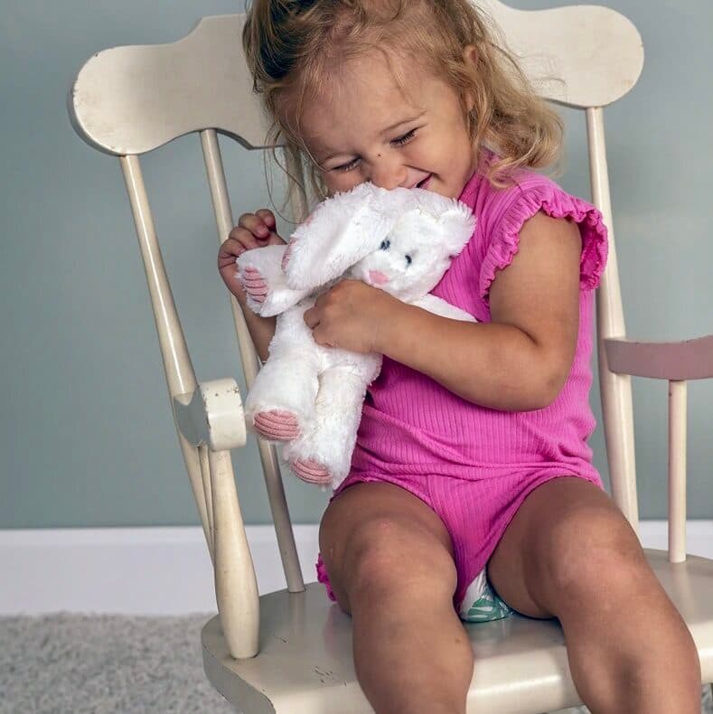 Marshmallow Junior Cottonball Bunny – 9″ - thumbnail 2